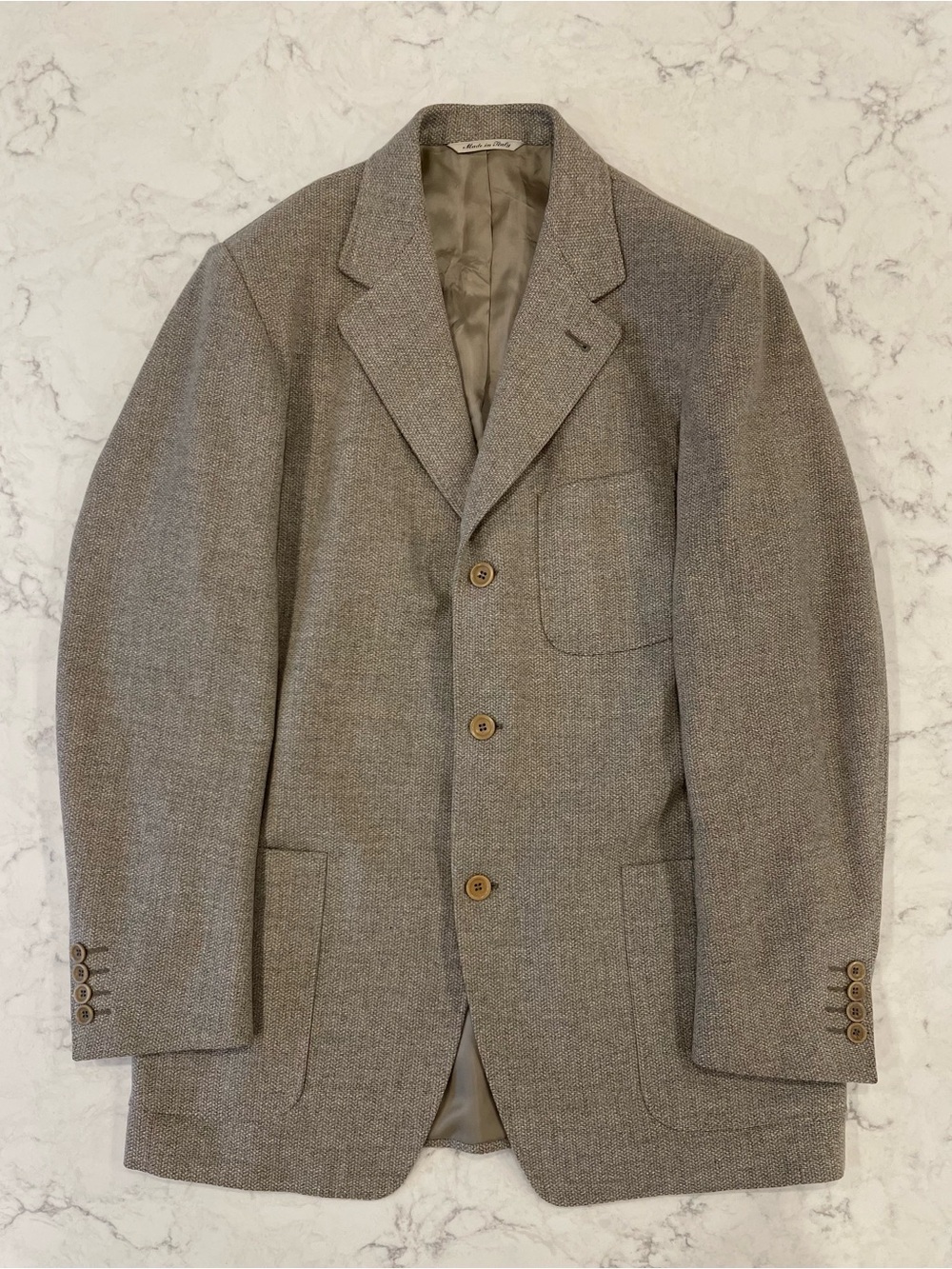 Canali Gray Tweed Sport Coat Blazer